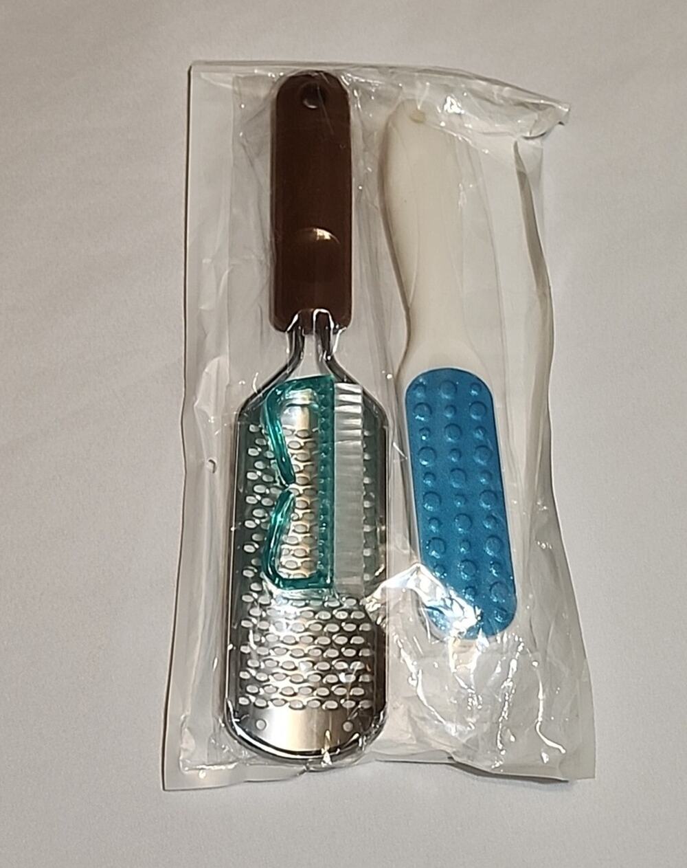Foot Tool Care Set Includes Foot Rasp Duel Sided Foot File Nail Brush